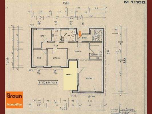 Grundriss Erdgeschoss