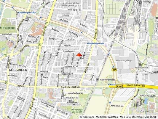 Geolyzer Kartenausschnitt