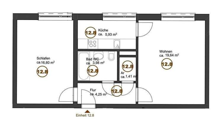 Grundriss 2.OG Mitte