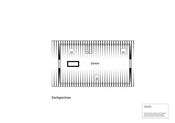 Grundriss Dachgeschoss