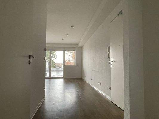 Blick ins Wohnzimmer