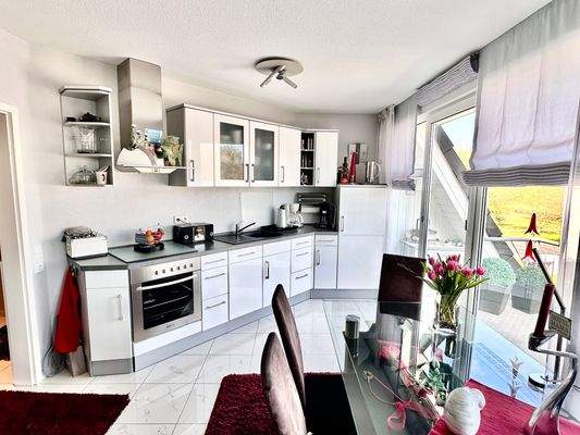 offener Kochbereich inkl. Einbauküche