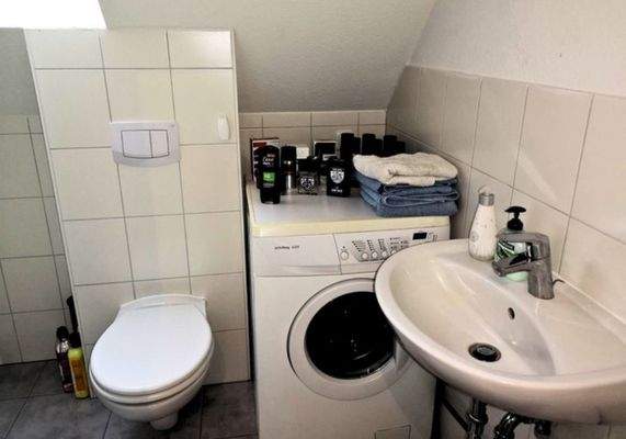 Duschbad mit WM-Anschluss