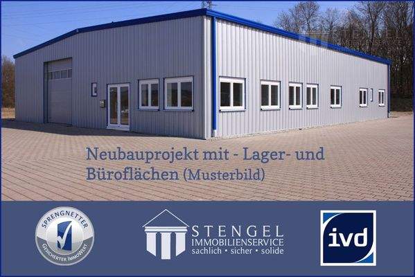 Neubau- Lager- und Büroflächen Musterbild