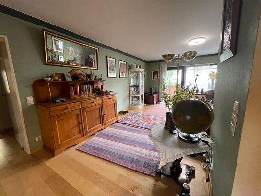 Wohnbereich (Weitwinkelaufnahme)