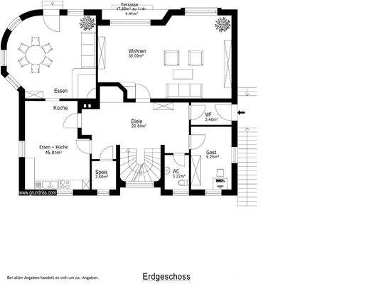 Grundriss Erdgeschoss