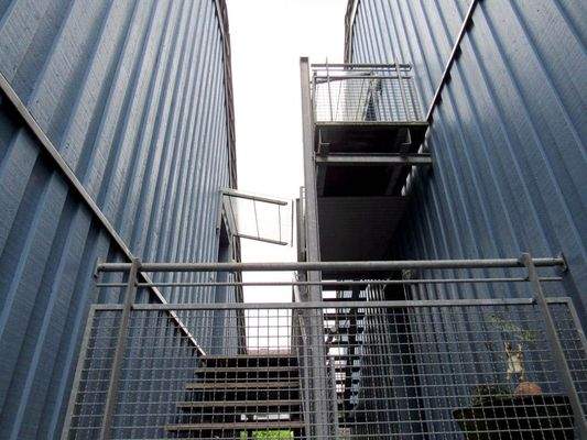 Weitere Verbindung der Baukörper