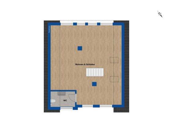 Grundriss Dachgeschoss