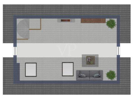 Grundriss Spitzboden