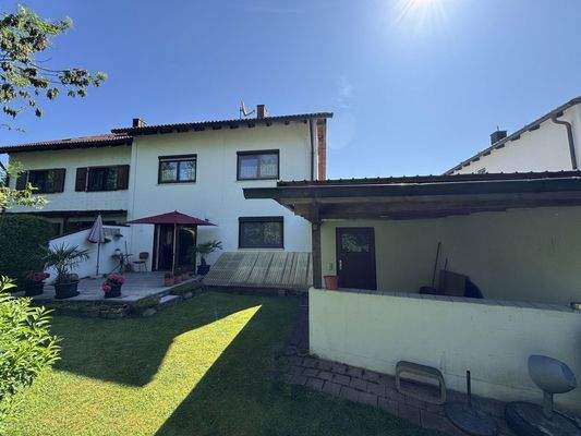 Gartenansicht Rückseite