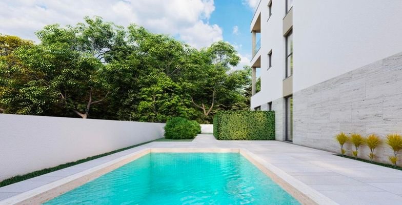 Pool zur gemeinsamen oder exklusiven Nutzung