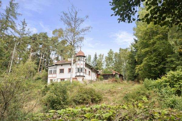 Haus aus Entfernung Südost