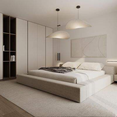 Schlafbereich - Beispiel 1 Visualisierung