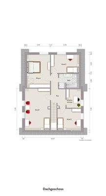 Grundriss Dachgeschoss