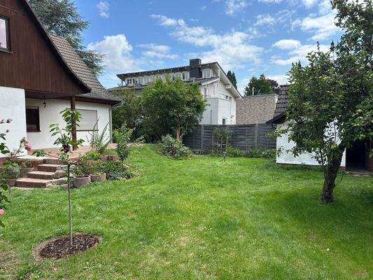 Eingewachsener Garten