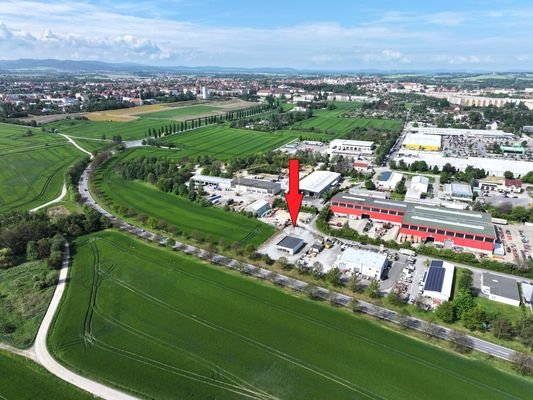 Blick Richtung Bautzen Stadt