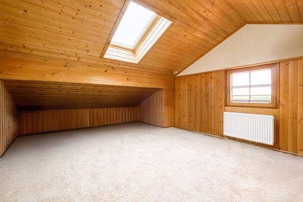 Ausgebauter Dachboden