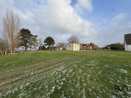 Aufgelockerte Nachbarschaft