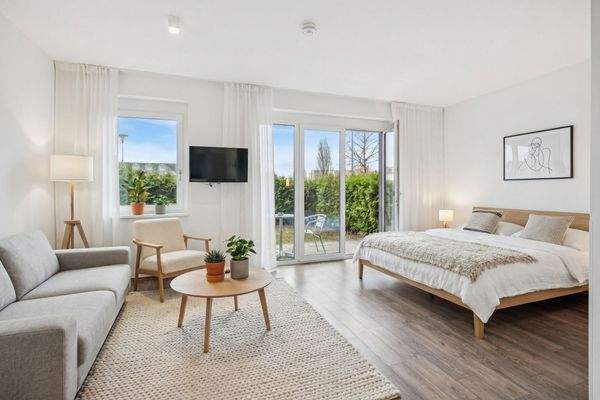 Wohn- und Schlafbereich | Einrichtungsbeispiel