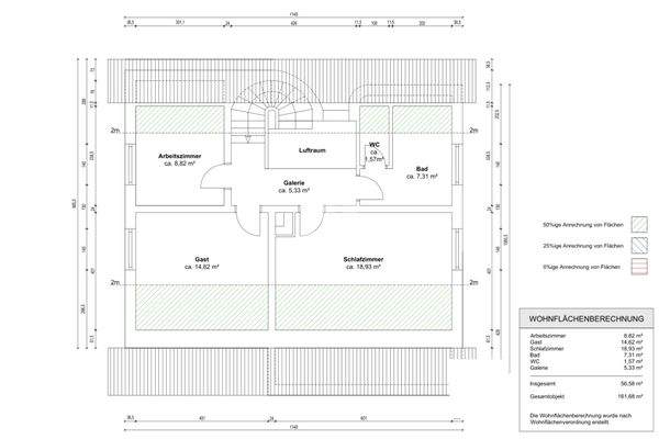 Grundriss Dachgeschoss