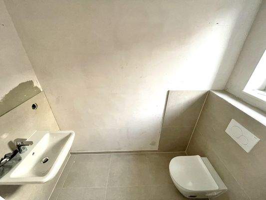 Gäste-WC, Baustand 01.2026