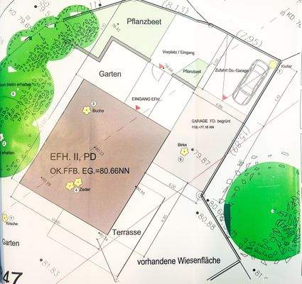 Planung Bauvorbescheid