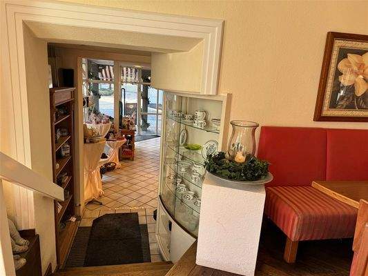 Aufgang zum Gastraum