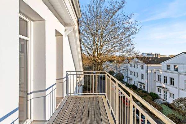 Balkon am Dachgeschoss