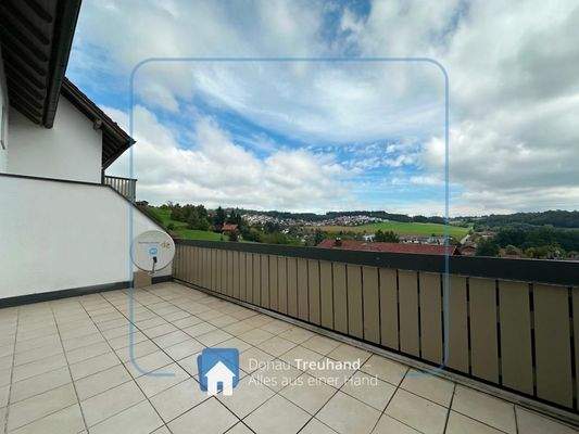 Terrasse mit Panoramablick