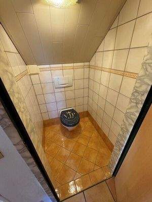 Toilette - Geräumiges 3 Zimmer Appartement im Dachgeschoss mit PKW-Stellplatz Miete Grödig Salzburg