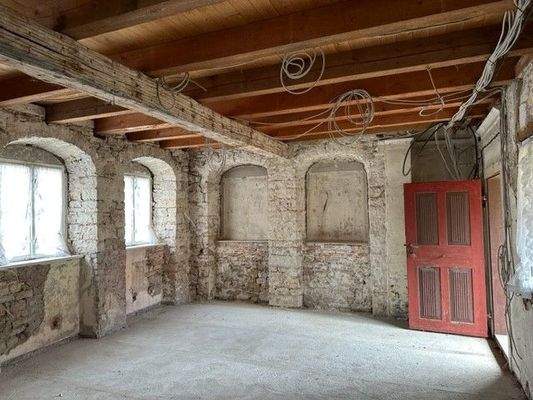 Gartenhaus (Rohbau) im EG