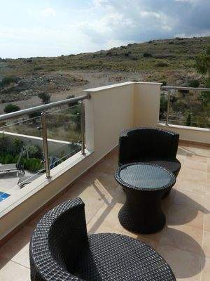 Südostkreta, Lagkada: Schöne Villa mit Meerblick zu verkaufen