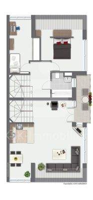 Grundriss 1. Dachgeschoss Haus 57a
