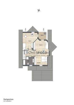 Grundriss Dachgeschoss