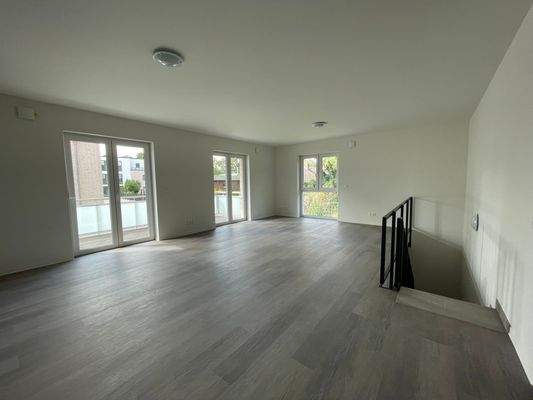 Beispiel Wohnküche mit Abgang