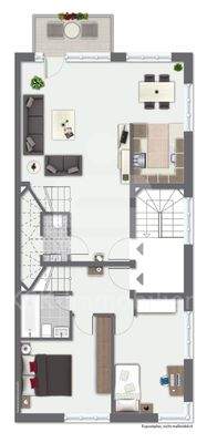 Grundriss Obergeschoss Haus 57a