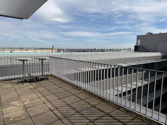 Terrasse Richtung Industriepark