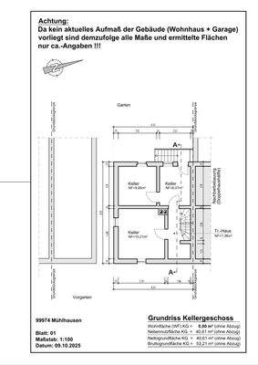 Grundriss Kellergeschoss