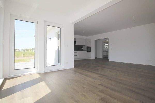 Dreh- und Angelpunkt des barrierearmen Bungalows