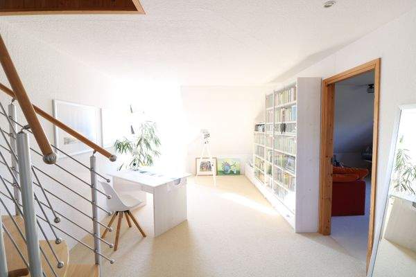 Galerie im Obergeschoss