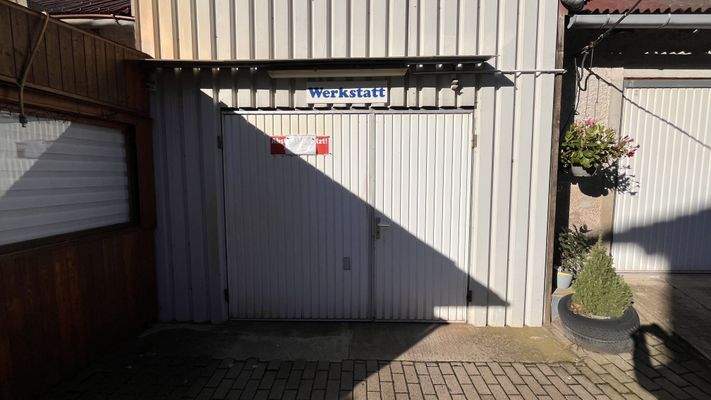 Zugang Werkstatt