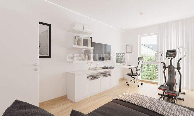 Büro / Gästezimmer (visualisiert)