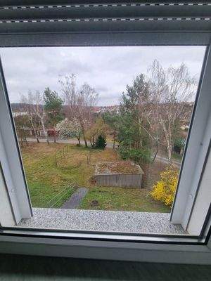 Ausblick Schlafzimmer