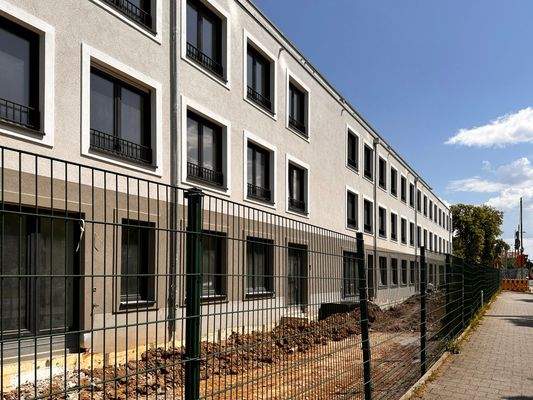 Außenansicht Bauphase