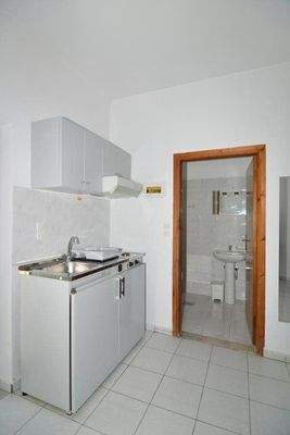 Kreta, Aspro: Apartmenthotel mit Pool und Meerblick zu verkaufen