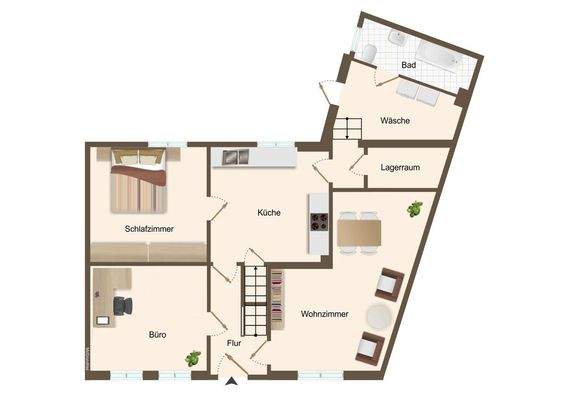 Grundriss Erdgeschoss