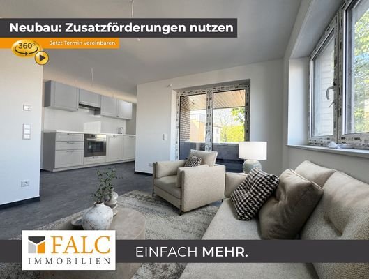 Wohnküche möbliert