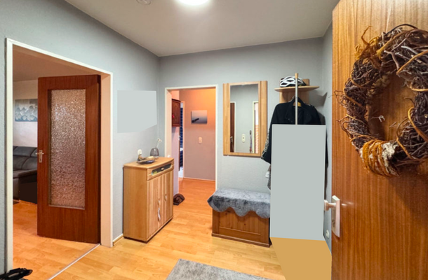 großzügiger Eingangsbereich