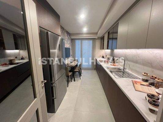 Flats with Sea and Princes' Islands Views in Maltepe