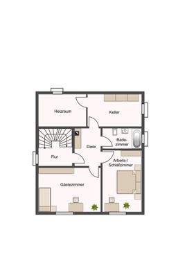 Grundriss Untergeschoss